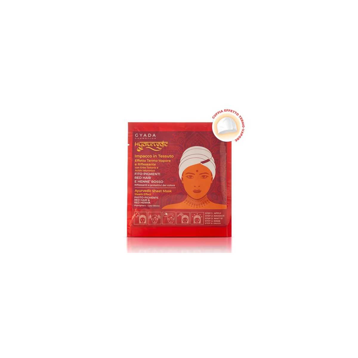 Hyalurvedic Red Hair Colour Shine Mask