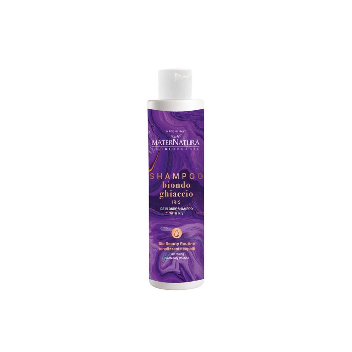 Ice Blonde Toning Shampoo With Iris