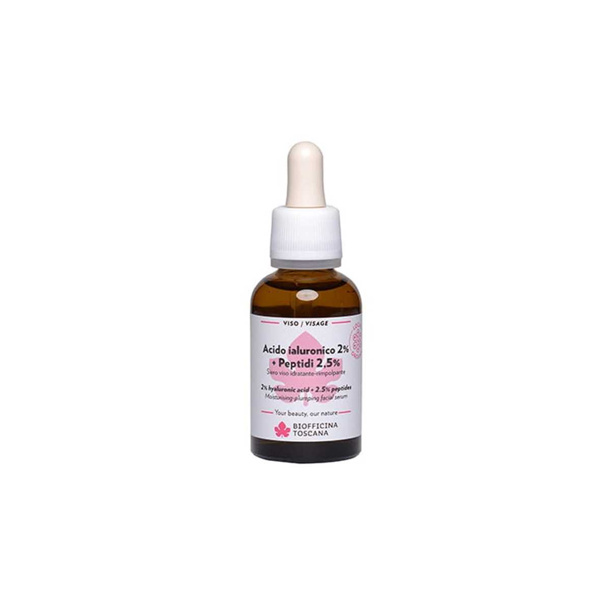 2% Hyaluronic Acid + 2,5% Peptides