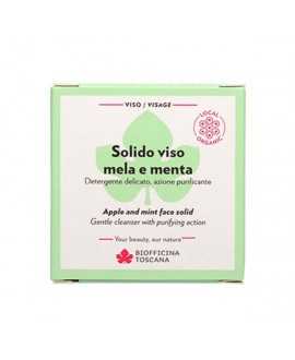 Solid Face Cleanser - Apple & Mint