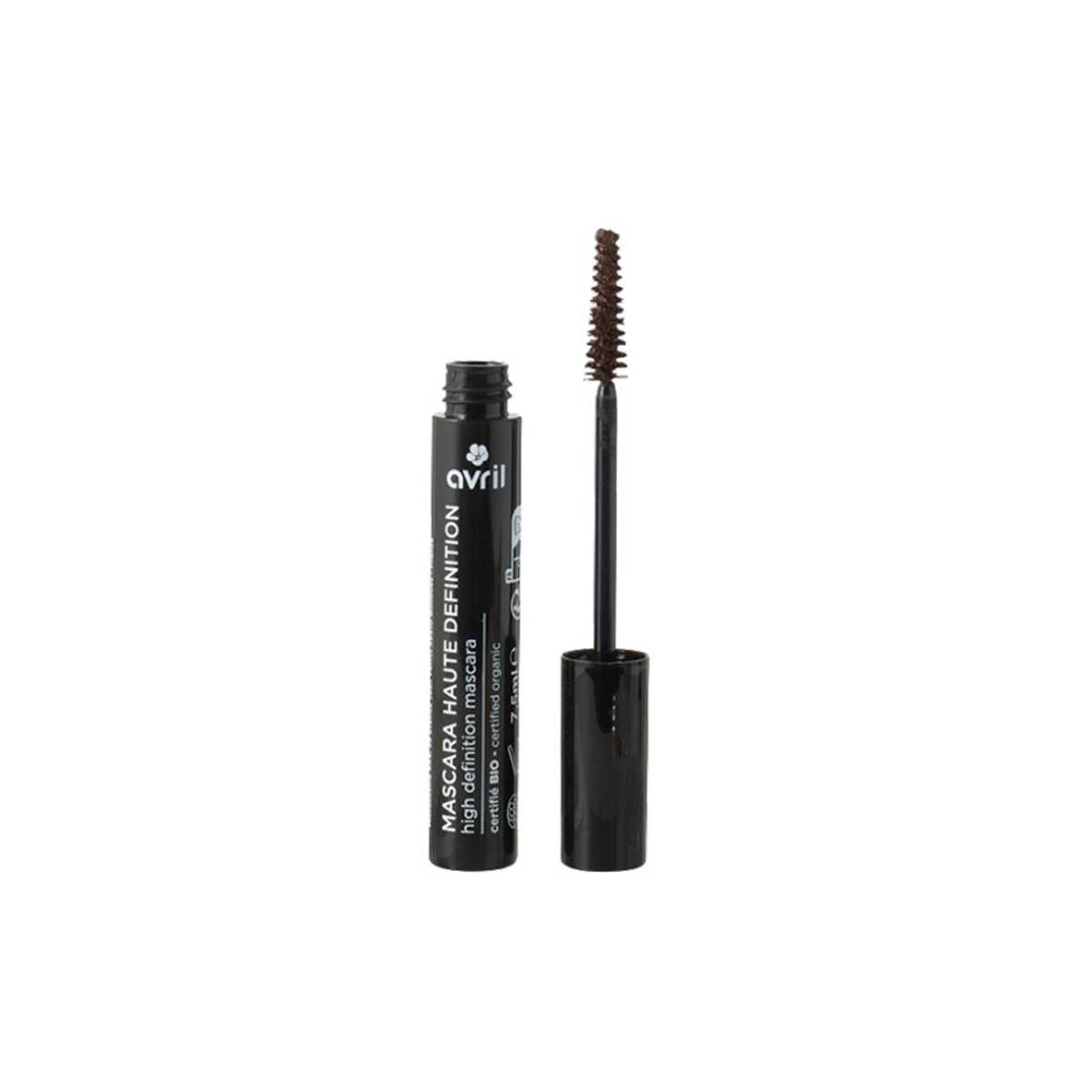 High Definition Mascara Marron - certified organic