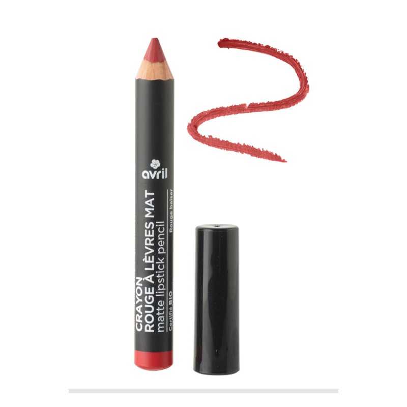 Matte Lipstik Pencil - Rouge Baiser