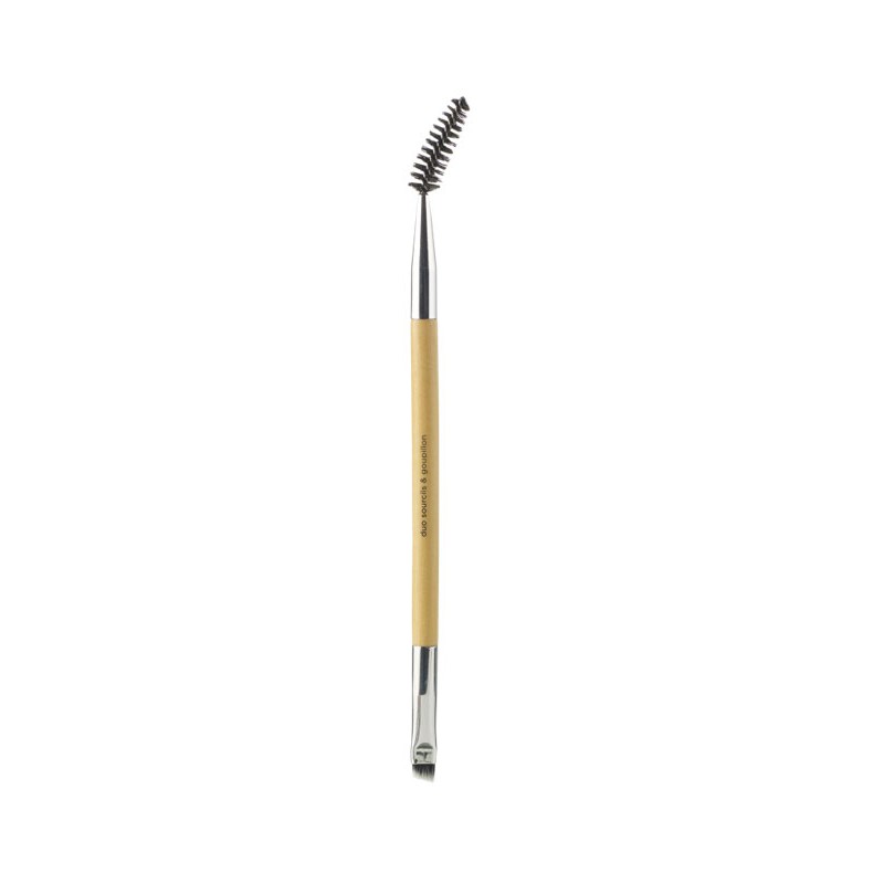 Eyebrow And Bottle Brush Duo Brush