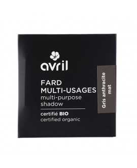 Eye Shadow Gris Anthracite mat - certified organic
