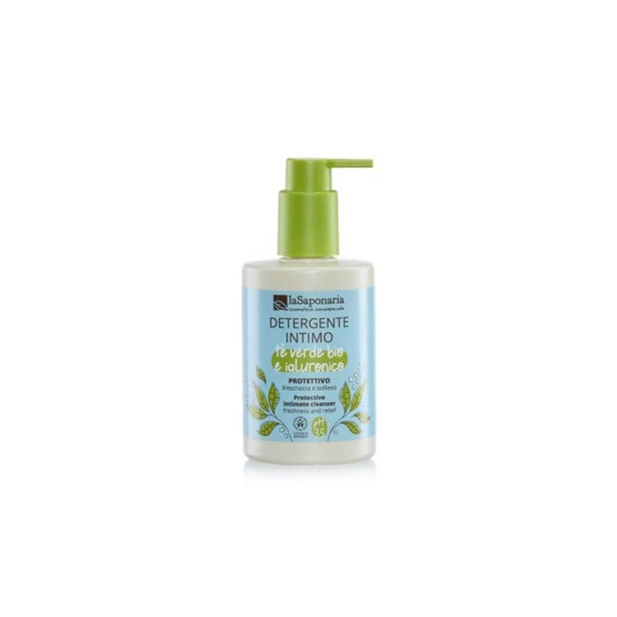 Protective Intimate Cleanser - Organic Green Tea & Hyaluronic Acid
